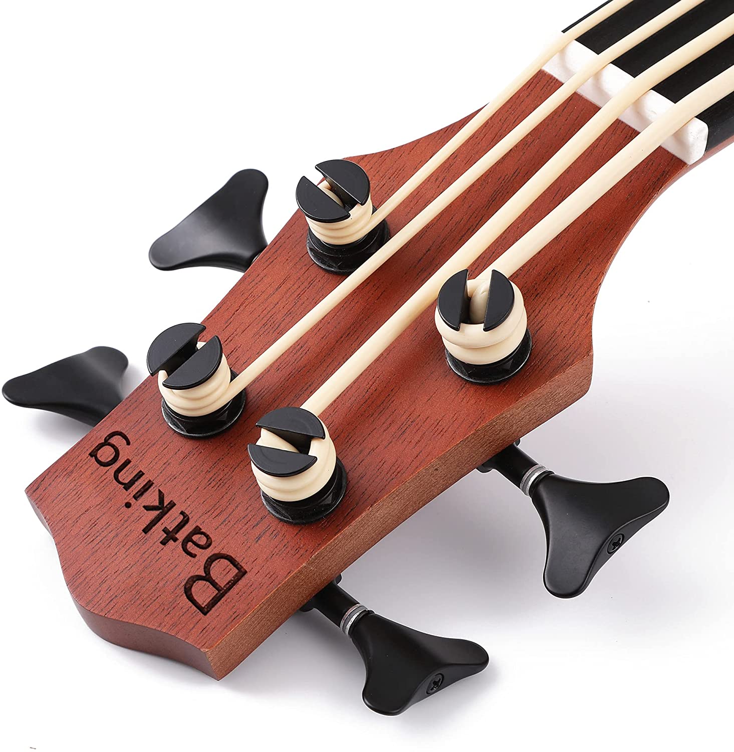 Batking Electric Ukulele 30 Inch Cutaway Bass Wooden Electric Acoustic