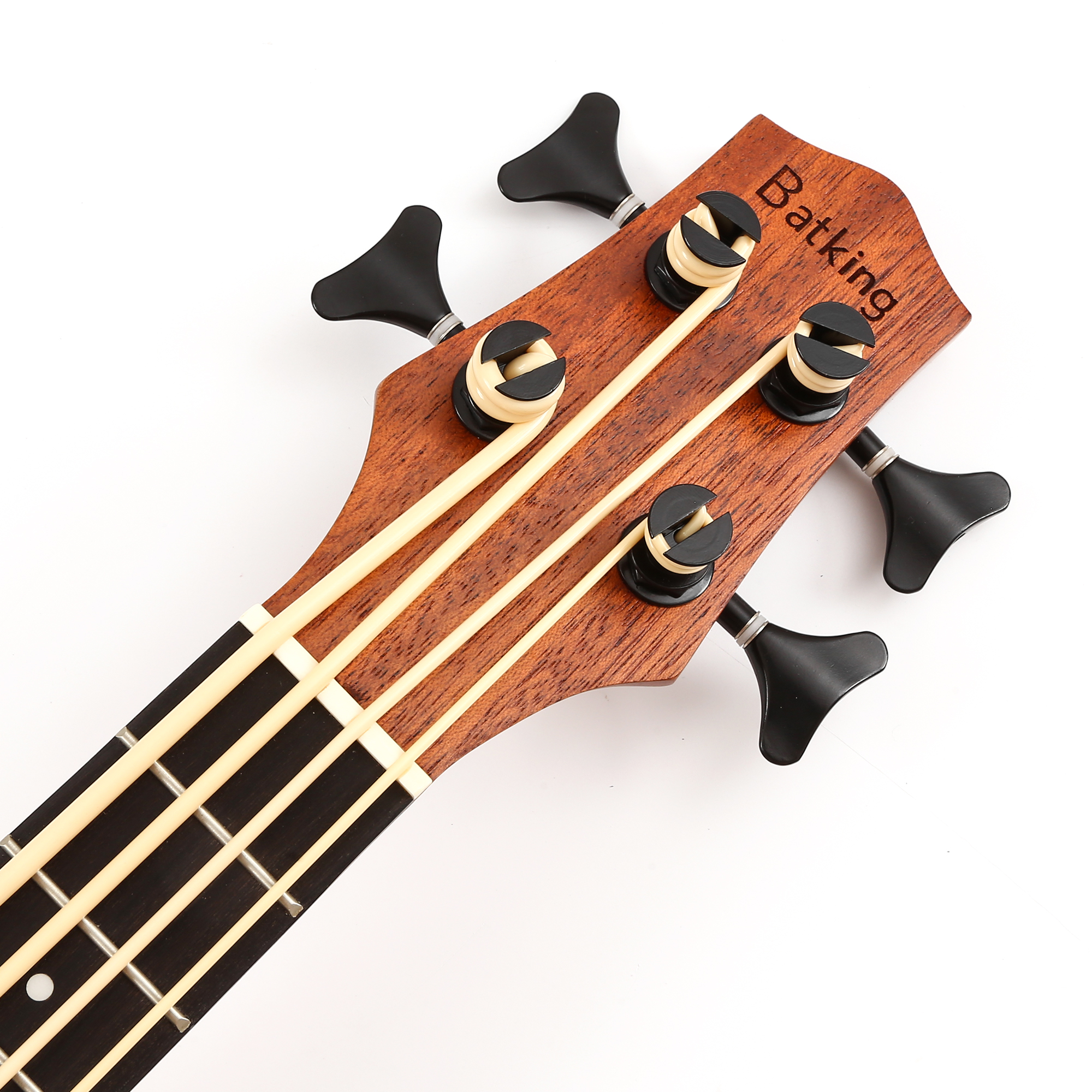 30 Inch Concert Ukulele Bass Mini Acoustic Uke Handcraft Solid Acacia Wood(UBB02)
