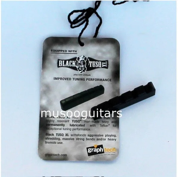 Black TUSQ XL  Guitar Nut  BT 1445 FIT FIVE STRING BASS 1 order