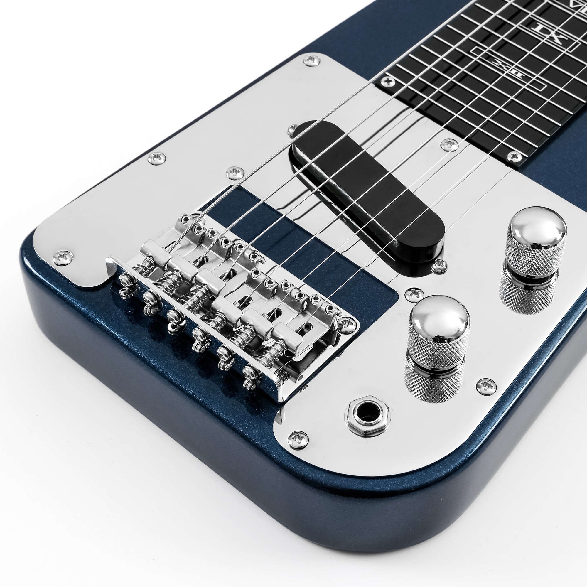 6 STRING DARK BLUE ELECTRIC LAP STEEL GUITAR(LAP05)