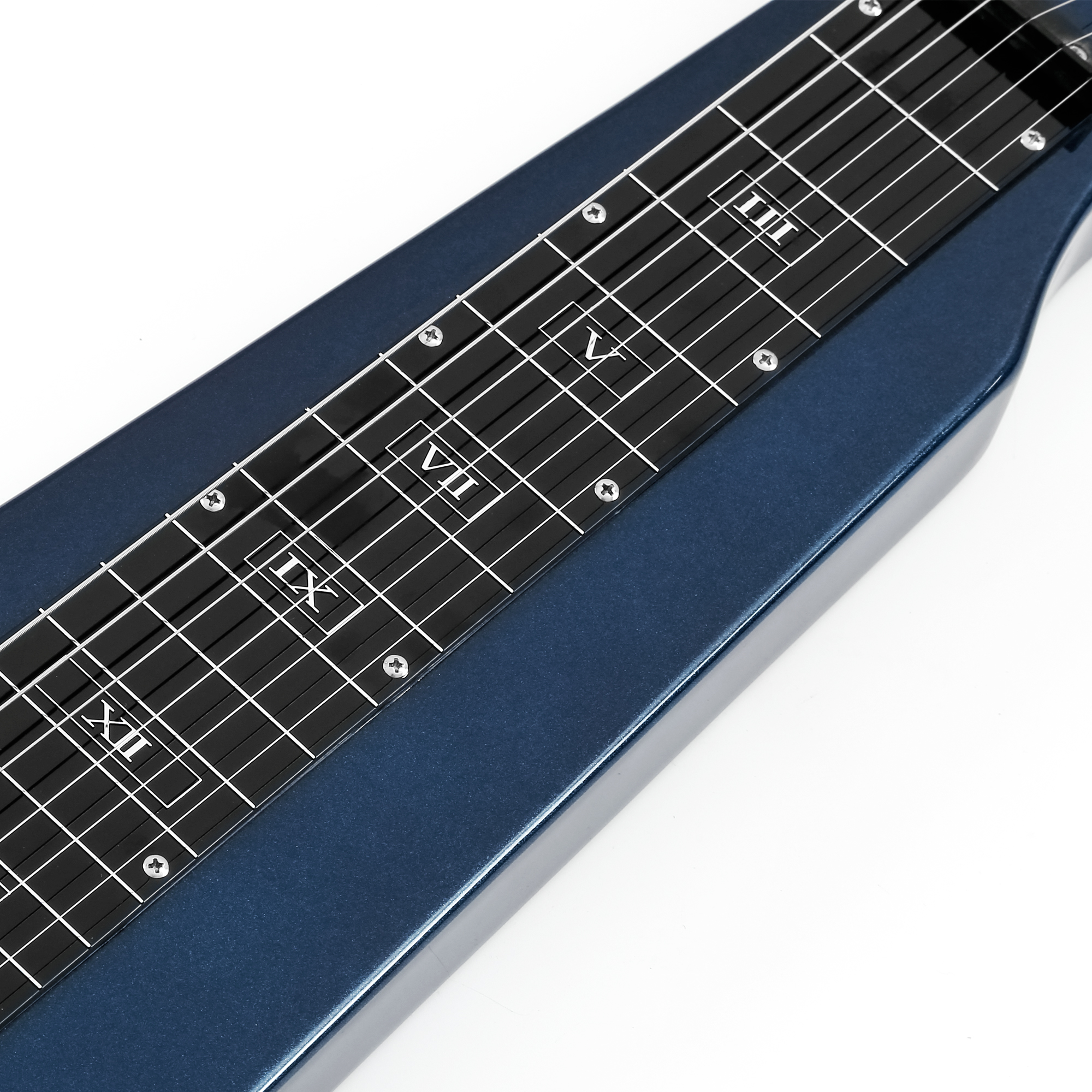 6 STRING DARK BLUE ELECTRIC LAP STEEL GUITAR(LAP05)