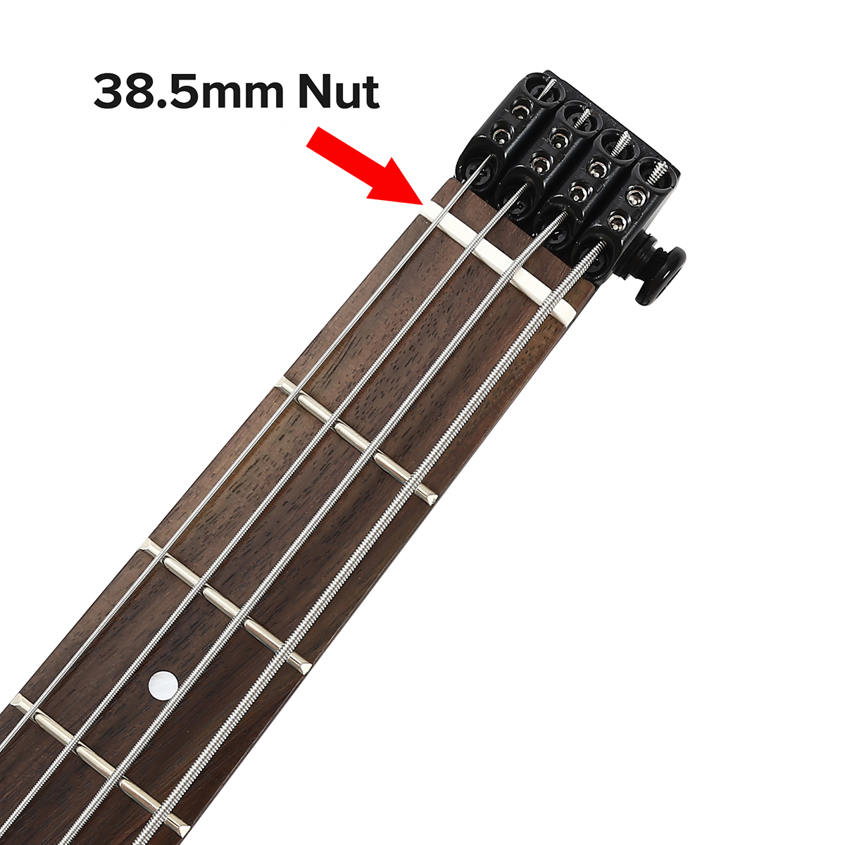 Lefthand Travel Bass Guitar Electric Headless Bass 4 Strings Electric Bass with Gigbag(TBH05)