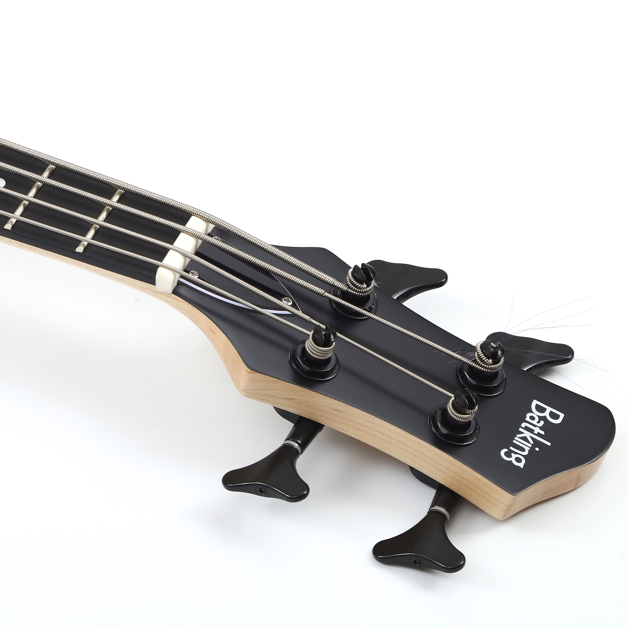 Batking Mini Ukulele Bass Electric Ubass 4 String Fretted Bass Ukelele