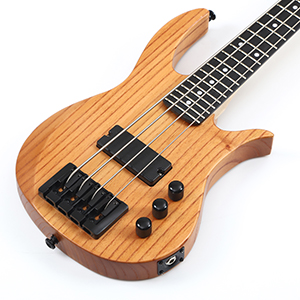 Batking Mini Ukulele Bass Electric Ubass 4 String Fretted Bass Ukelele